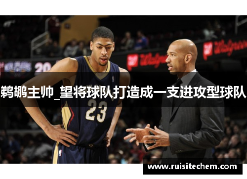 鹈鹕主帅_望将球队打造成一支进攻型球队